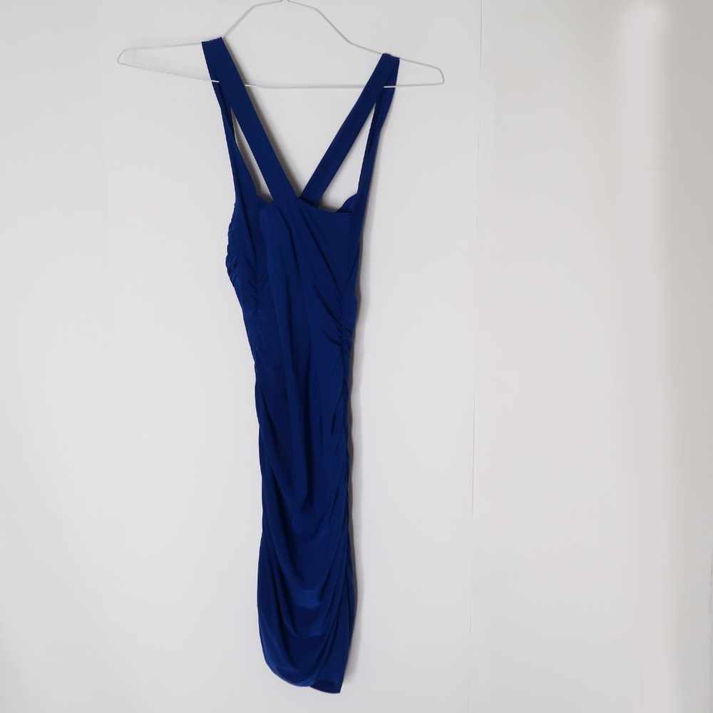 SOLD | Codigo | Blue bodycon mini dress - Picture 5 of 7